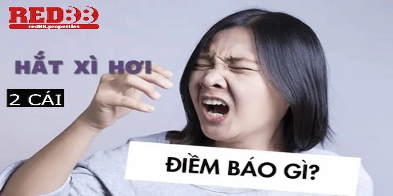 hắt xì 2 cái